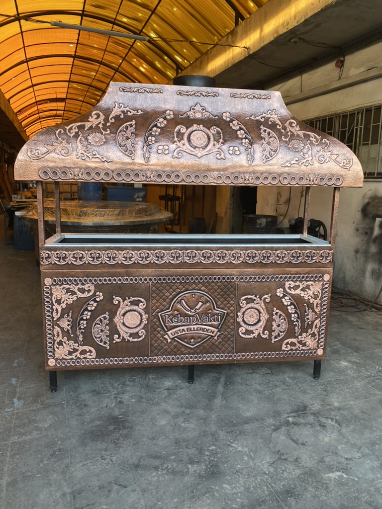 Bakır Ocakbaşı Pişirme Masası