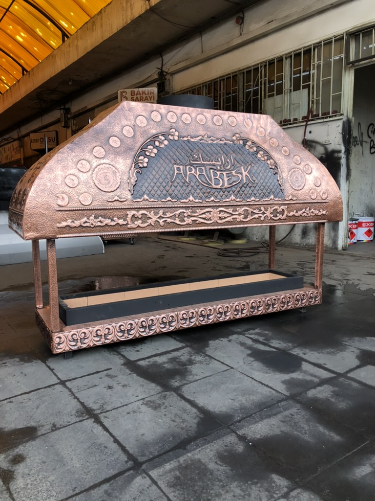 Lüks Bakır Ocakbaşı Mangal