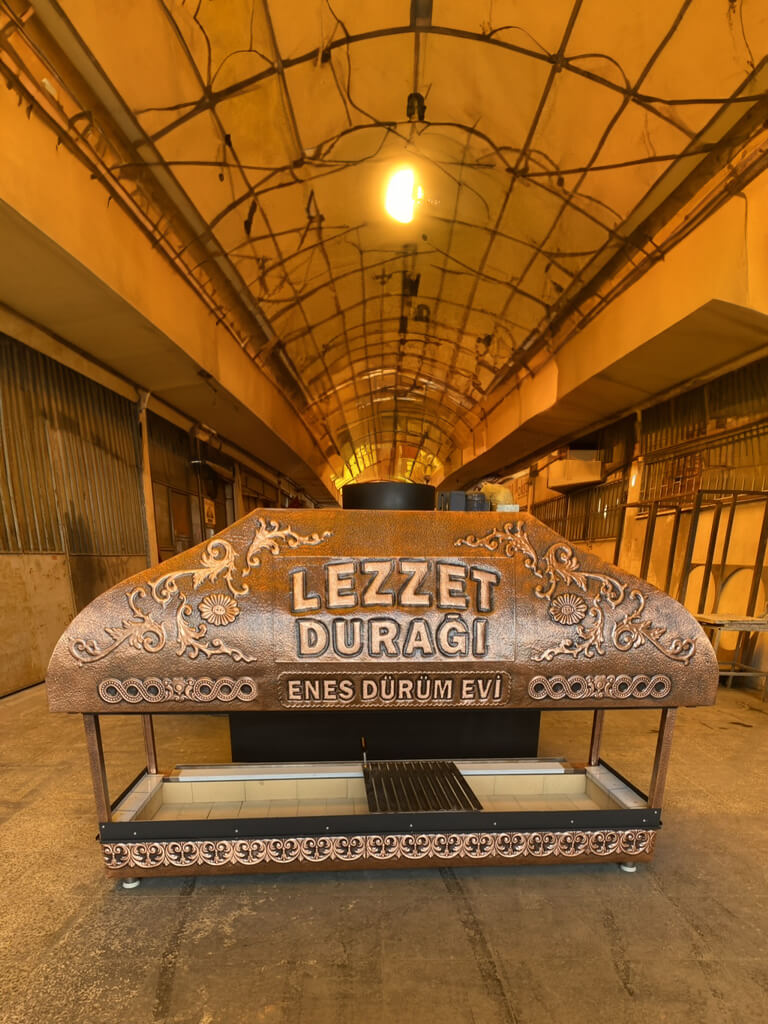 Açık Bakır Geniş Ocakbaşı