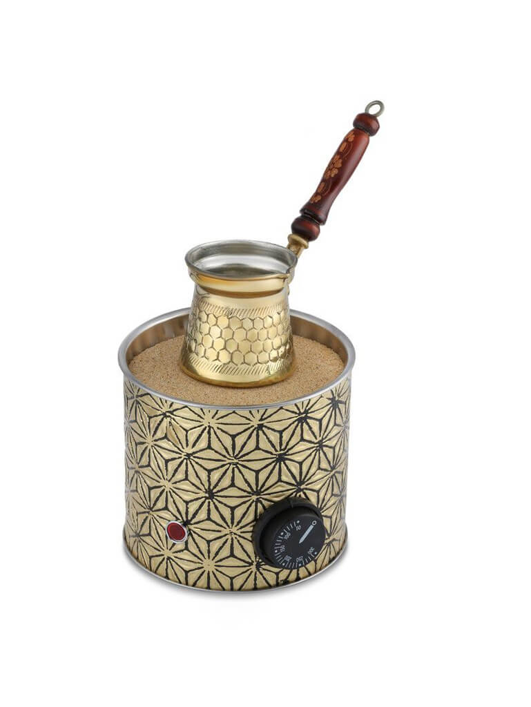 Kumda Kahve Makinesi Yuvarlak