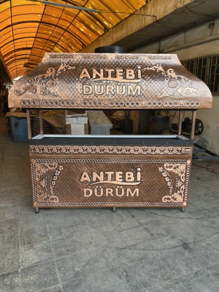 tezgahlı bakır ocakbaşı  modeli